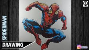 drawing:cuyvl6drpxk= spider man